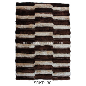 Silk Polyester Shaggy 3D dan 4D